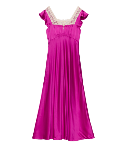 CORINA DRESS -- MAGENTA