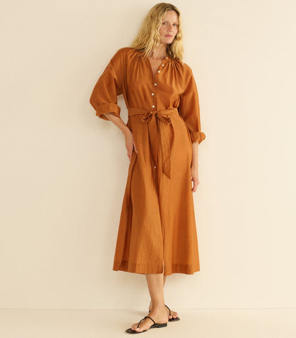 JOLIANE DRESS -- COCONUT
