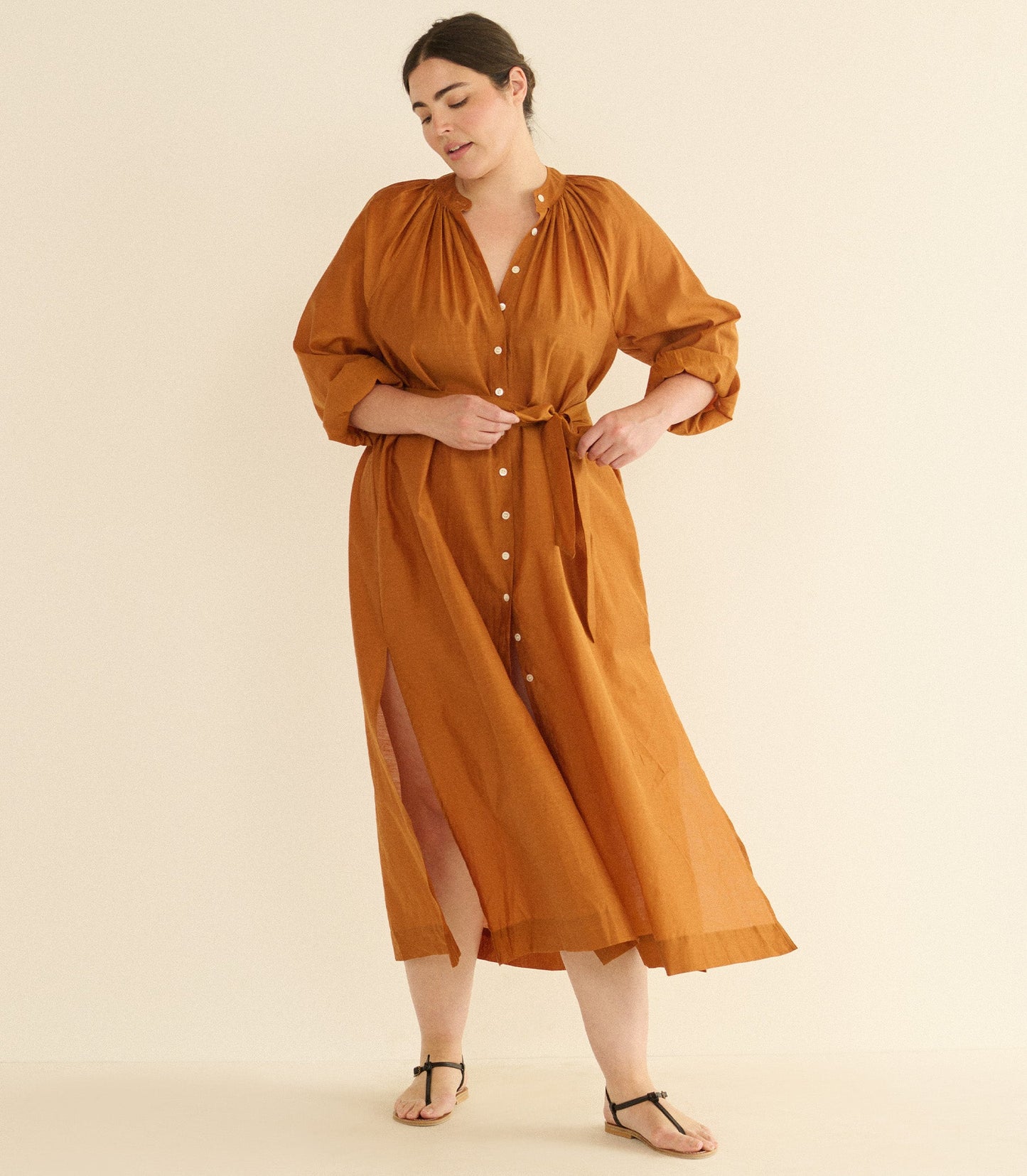 JOLIANE DRESS -- COCONUT