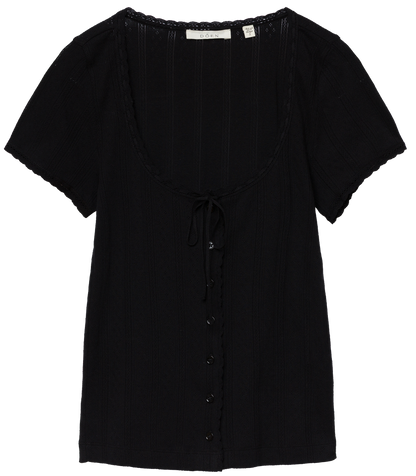 LARA TEE -- BLACK