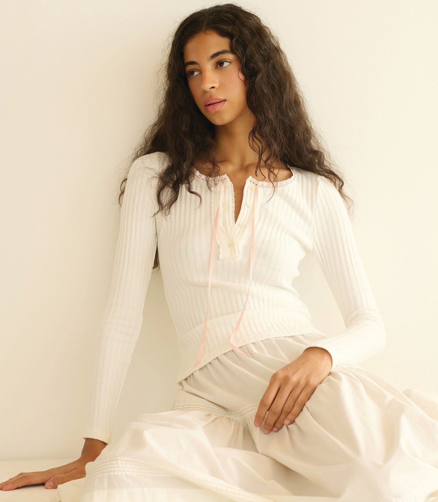 LIDIE TEE -- SALT