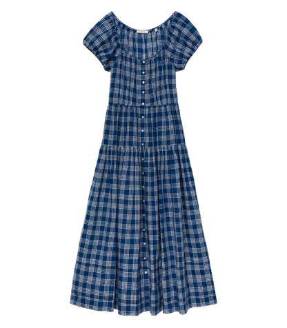 VALENNE DRESS -- DORSET PLAID