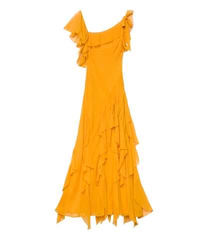 ZELIA DRESS -- SUNFLOWER