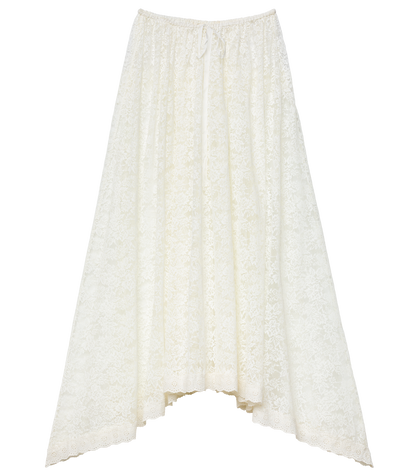 ZINNIA SKIRT -- SALT